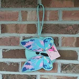 Betsey Johnson Butterfly Coin Purse
